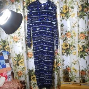 Medium Blue LOVE onesie